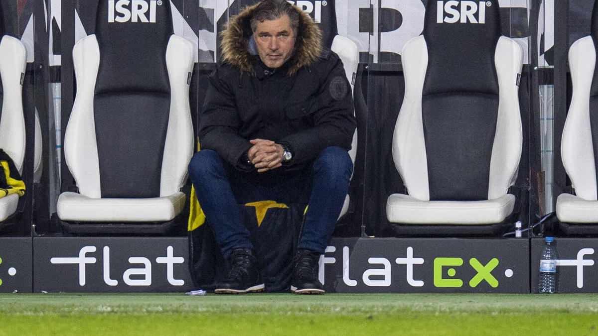 Michael Zorc war nach der jüngsten BVB-Pleite bedient Michael Zorc war nach der jüngsten BVB-Pleite bedient