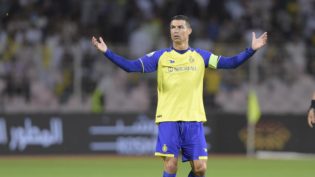 Cristiano Ronaldo spielt inzwischen in Saudi-Arabien Cristiano Ronaldo spielt inzwischen in Saudi-Arabien