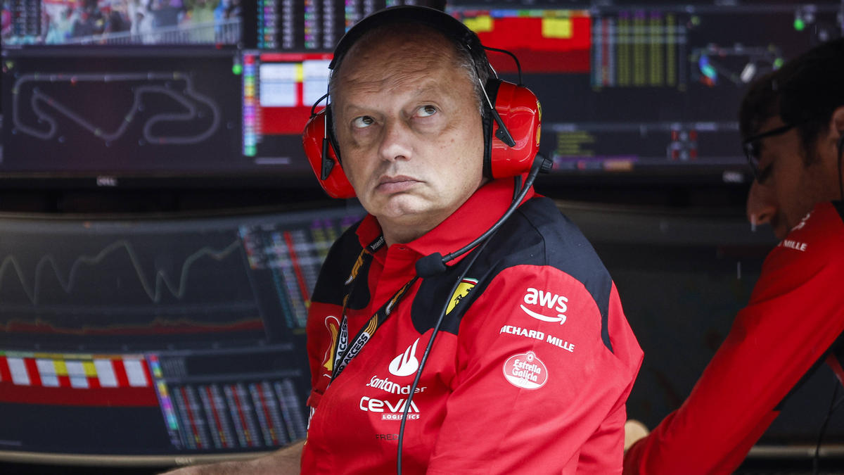 Ferrari-Teamchef Frederic Vasseur gibt ein Fazit zu Barcelona