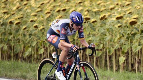 Franziska Koch wurde erst vier Kilometer vor dem Ziel vom Hauptfeld eingeholt