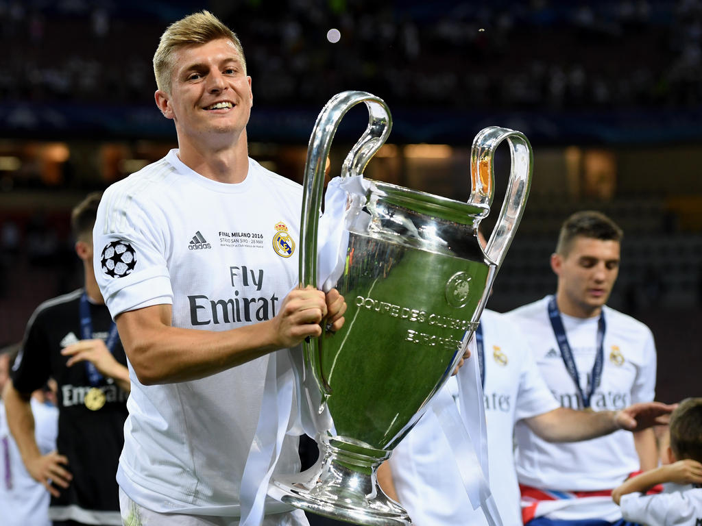 Für Toni Kroos der zweite Erfolg in der Champions League in seiner Karriere