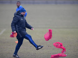 Bernd Hollerbach konnte bisher noch keinen Sieg mit dem HSV einfahren