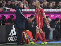 Bayern-Coach Jupp Heynckes äußert sich zum Zoff mit Arjen Robben