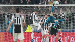 Cristiano Ronaldo traf gegen Juventus überragend per Fallrückzieher