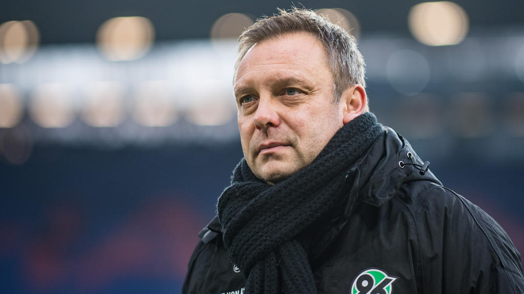 André Breitenreiter kämpft mit Hannover 96 um den Klassenerhalt