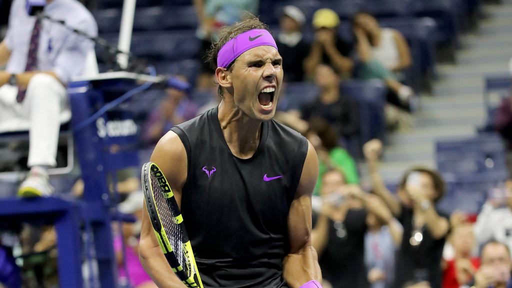 Steht in New York zum achten Mal in seiner Karriere in der Vorschlussrunde: Rafael Nadal Steht in New York zum achten Mal in seiner Karriere in der Vorschlussrunde: Rafael Nadal