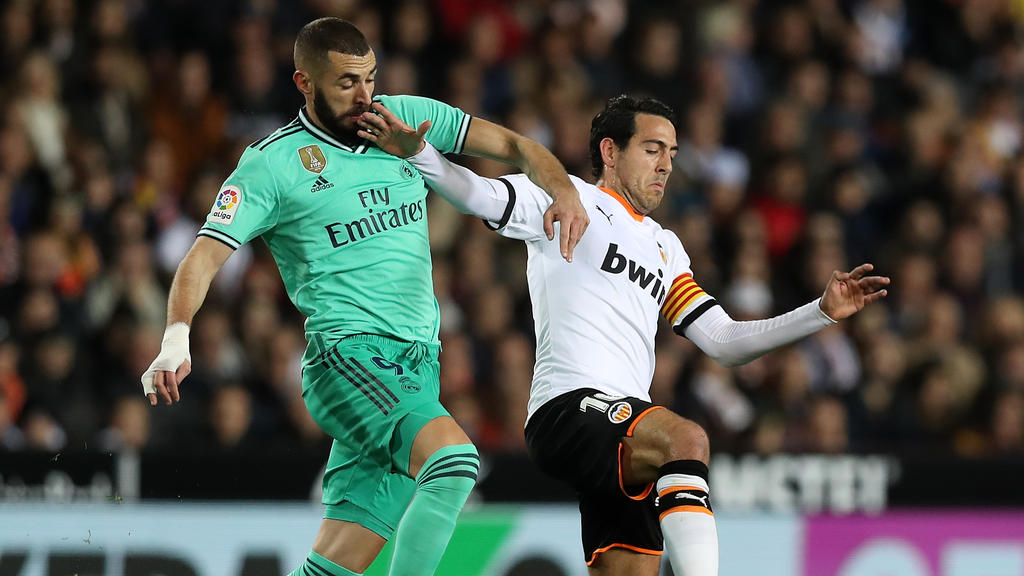 Karim Benzemas Treffer sicherte Real Madrid immerhin einen Punkt in Valencia