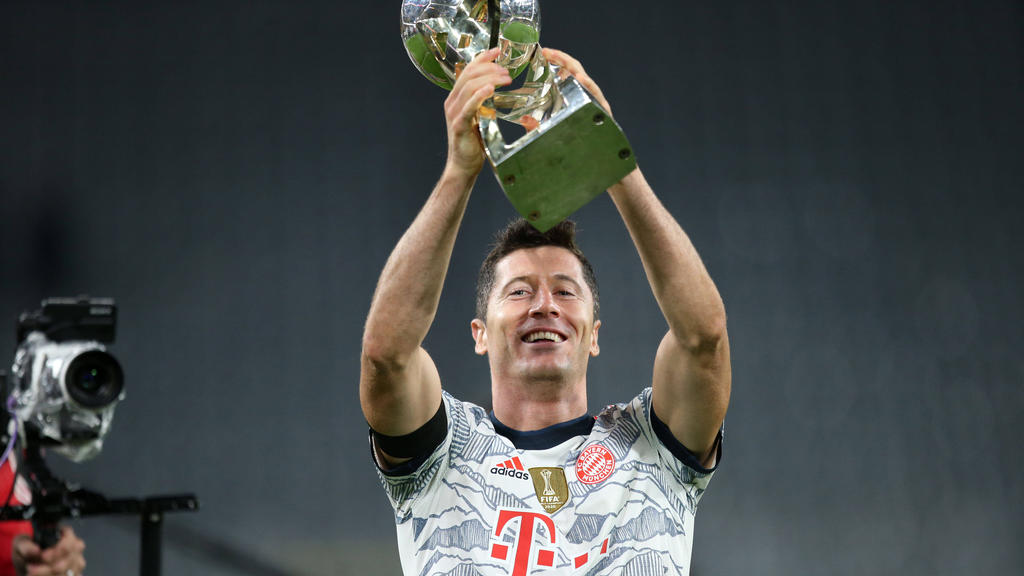 Robert Lewandowski erzielte im Supercup zwei Tore für den FC Bayern