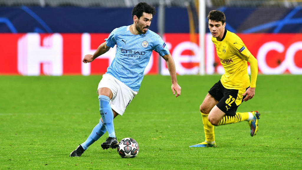 Ilkay Gündogan trifft mit ManCity in der Champions League auf den BVB Ilkay Gündogan trifft mit ManCity in der Champions League auf den BVB