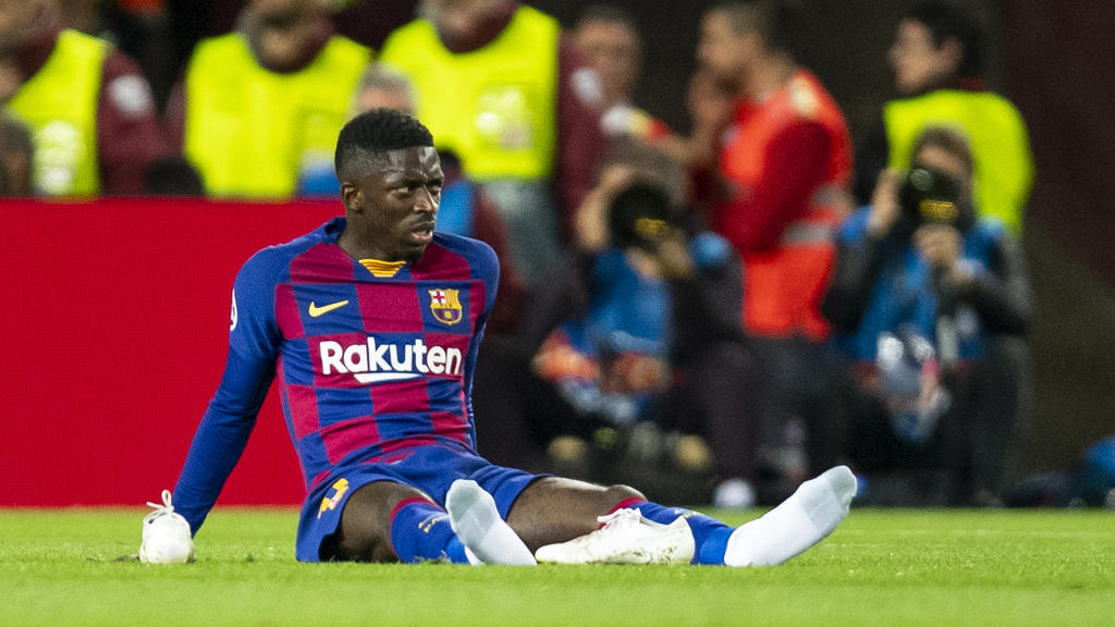 Ousmane Dembélé kommt bei Barca nicht in Tritt