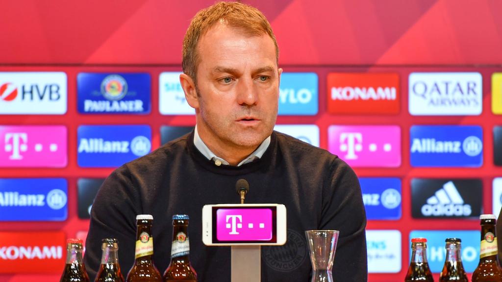 Bayern-Trainer Hansi Flick muss mit seinem Team bei Union Berlin antreten