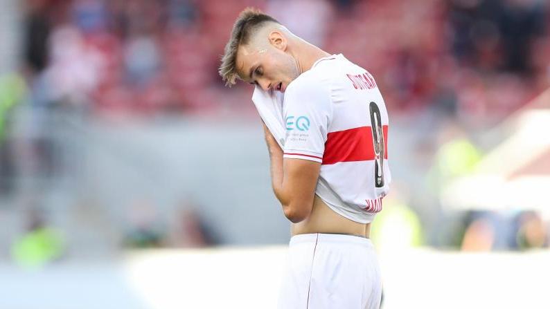 Hat einen Anruf des österreichischen Nationaltrainers verpasst: Sasa Kalajdzic vom VfB Stuttgart