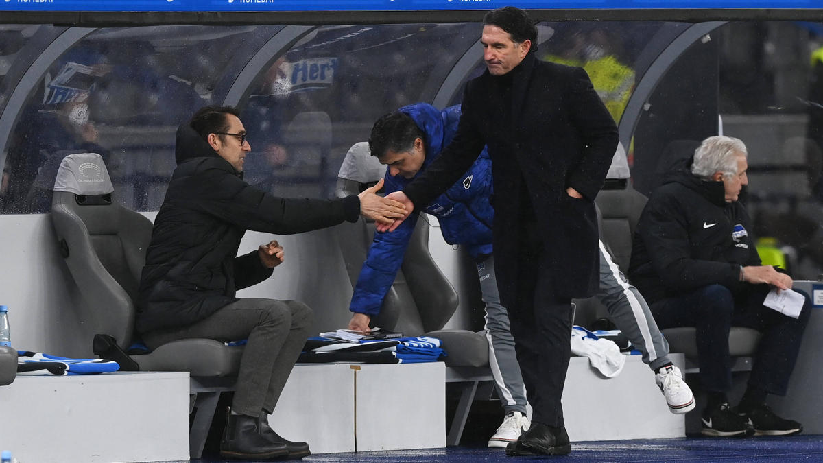 Hertha BSC: Bruno Labbadia droht der Rauswurf - "Endspiel ...