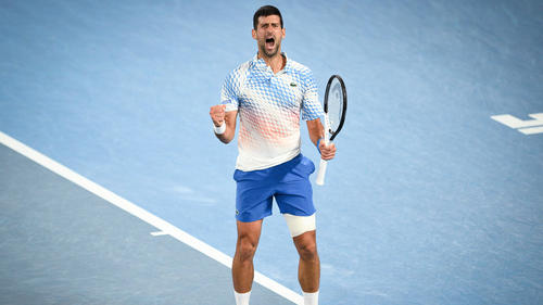 Novak Djokovic steht wieder einmal im Endspiel von Melbourne