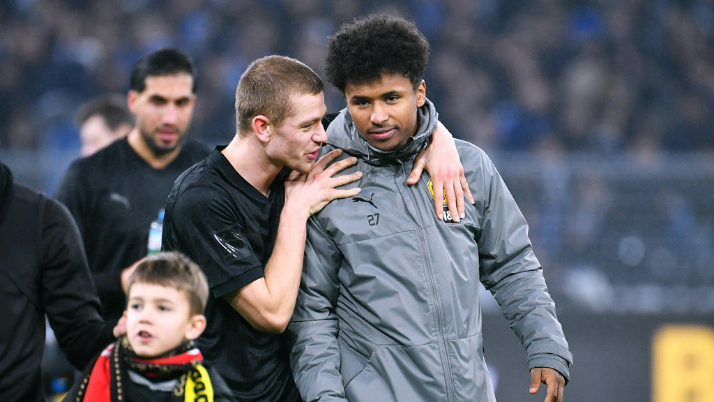 Nationalspieler Karim Adeyemi verletzte sich gegen Hertha