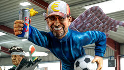 Ein Motivwagen des Mainzer Karnevals zeigt in diesem Jahr Trainerlegende Jürgen Klopp