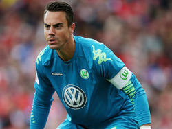 Wolfsburgs Torwart Diego Benaglio trainierte nicht