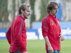 Ivan Rakitić und Luka Modrić sollen es im Mittelfeld richten