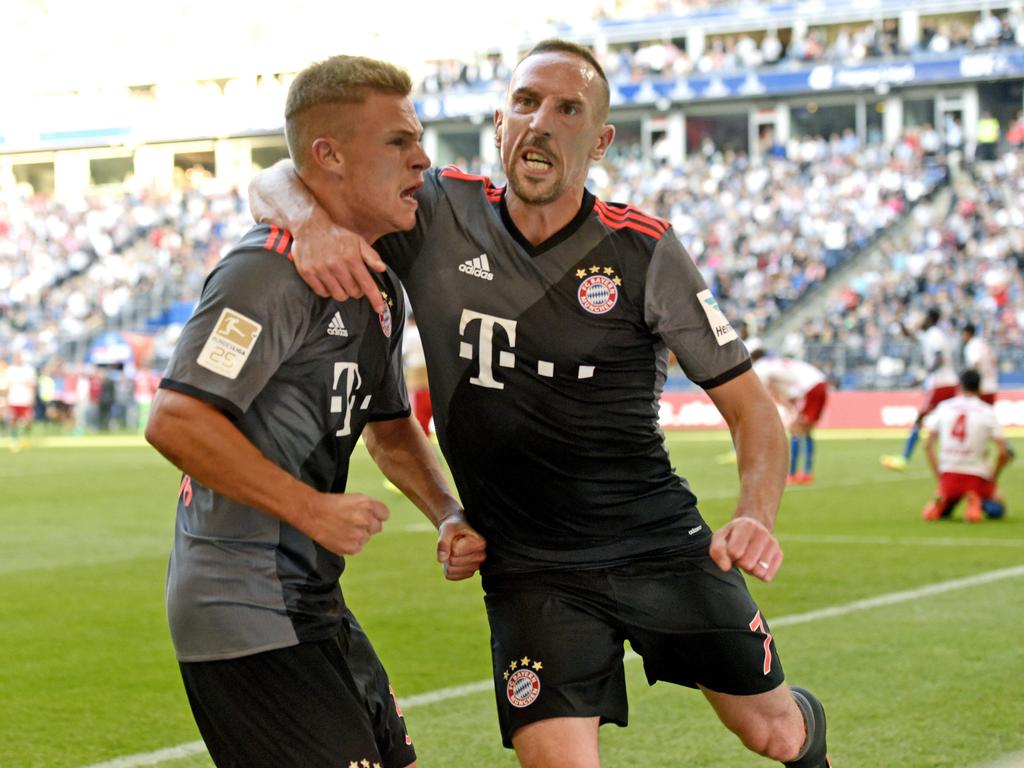 El Bayern ganó en el último suspiro a un combativo Hamburgo. (Foto: Getty)