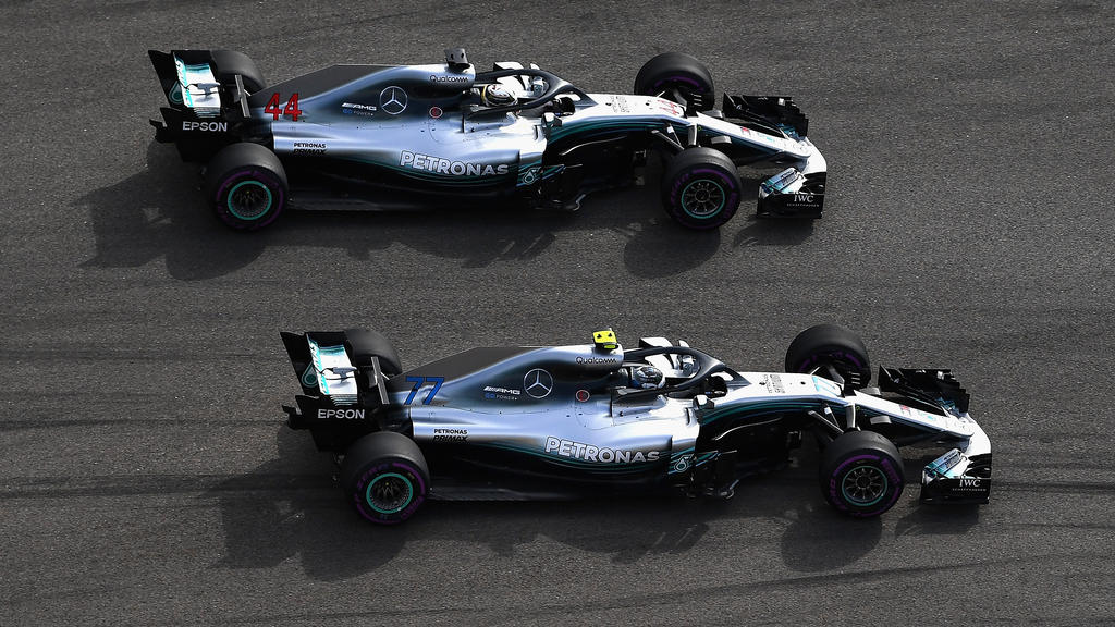 Lewis Hamilton und Valtteri Bottas sind auch in Brasilien die Benchmark Lewis Hamilton und Valtteri Bottas sind auch in Brasilien die Benchmark