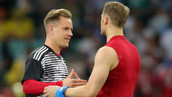 Zweikampf um die Nummer eins: Marc-Andre ter Stegen (l.) und Manuel Neuer