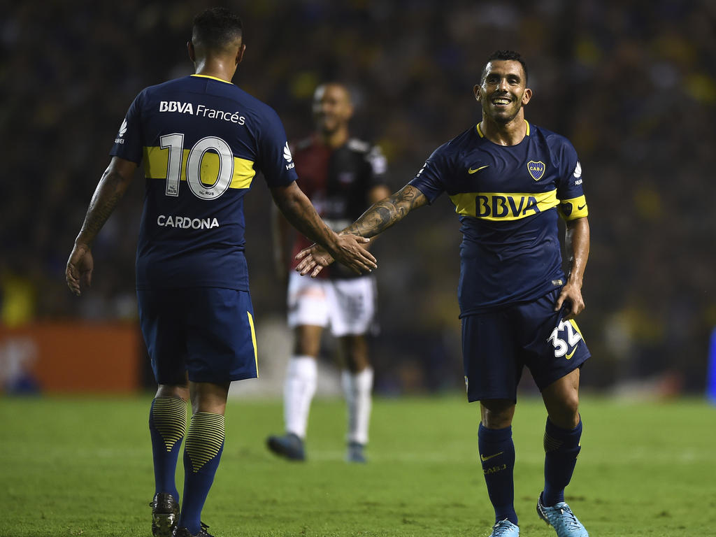 Tévez y Boca sonrien desde la punta de la Superliga argentina. (Foto: Getty)