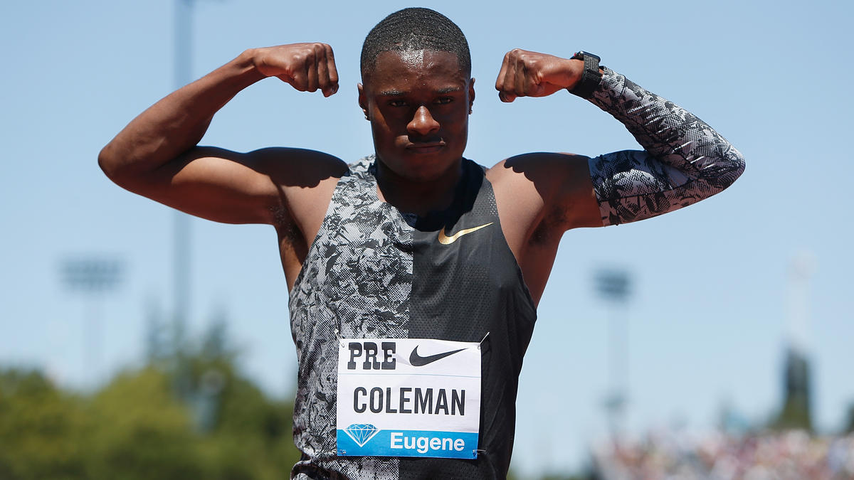 Christian Coleman darf bei der WM starten Christian Coleman darf bei der WM starten
