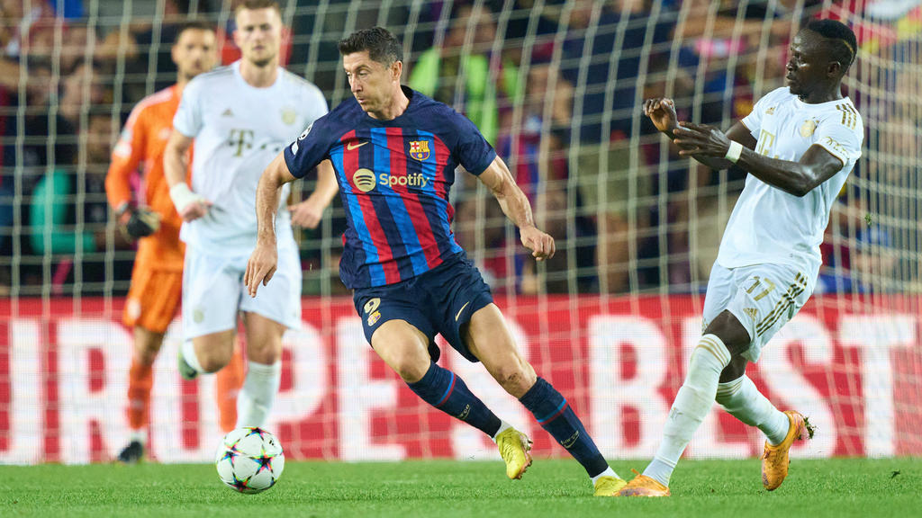 Robert Lewandowski spielte Mittwoch mit dem FC Barcelona zum zweiten Mal gegen den FC Bayern