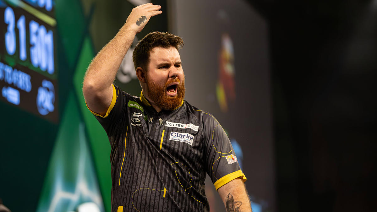 Scott Williams sorgte für einen Skandal bei der Darts-WM
