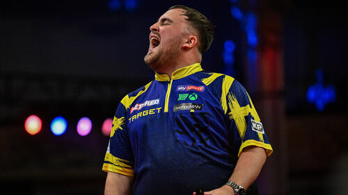 Luke Littler steht im Finale des World Matchplay
