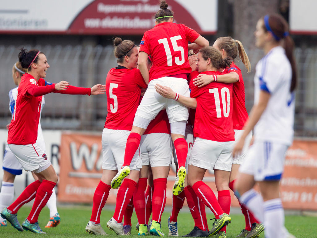 Die ÖFB-Frauen feierten einen klaren 6:1-Heimsieg gegen Kasachstan