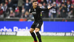 Luka Jovic steht beim FC Bayern wohl nicht mehr auf der Einkaufsliste