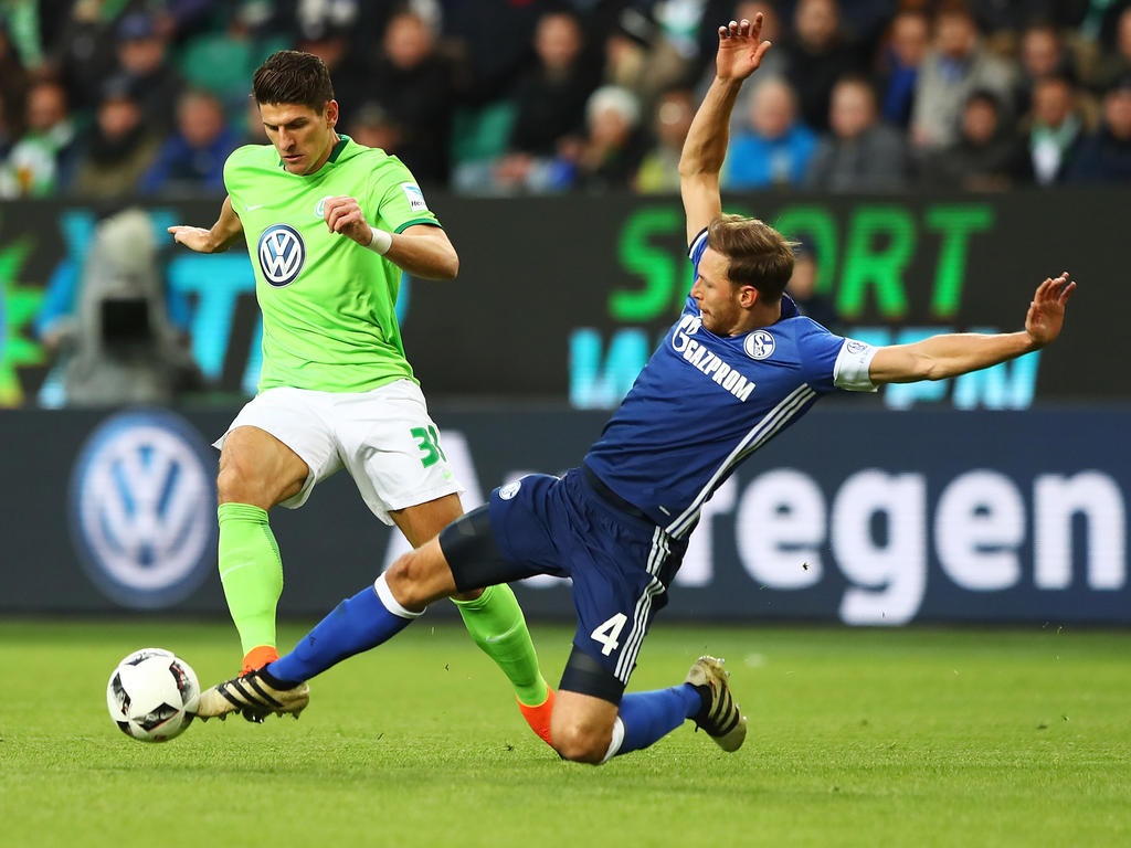 Mario Gomez will mit dem VfL Wolfsburg weiter um Punkte kämpfen