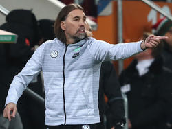 VfL Wolfsburgs Trainer Martin Schmidt nahm die Niederlage gelassen