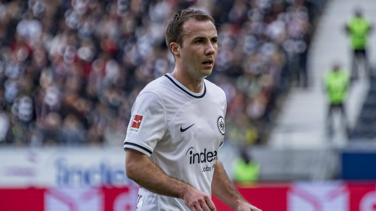 Mario Götze brachte Eintracht Frankfurt in Führung
