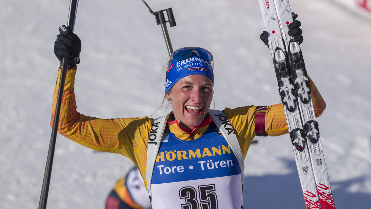 Vanessa Hinz hat den größten Erfolg ihrer Karriere gefeiert Vanessa Hinz hat den größten Erfolg ihrer Karriere gefeiert