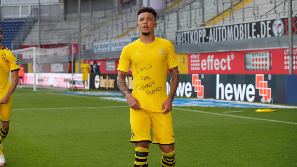Platz 6: Jadon Sancho (Borussia Dortmund)