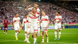Der VfB Stuttgart durfte viermal gegen Augsburg jubeln