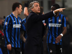 Roberto Mancini droht mit Inter Mailand die Champions-League zu verpassen