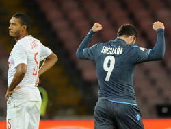Gonzalo Higuaín marcó el único tanto en el duelo copero contra el Inter. (Foto: Getty)