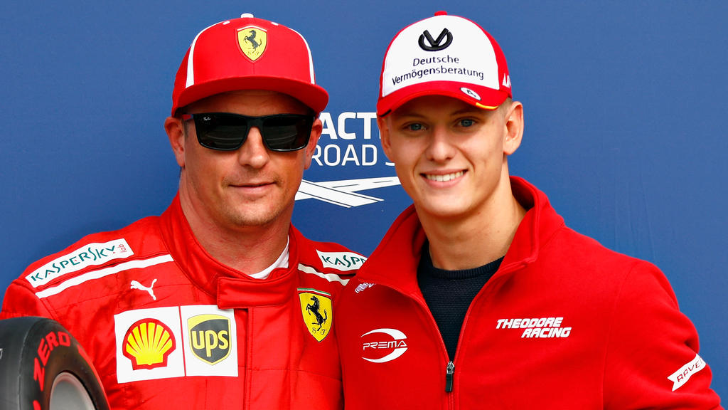 Mick Schumacher (r.) war beim Grand Prix in Italien zu Gast Mick Schumacher (r.) war beim Grand Prix in Italien zu Gast