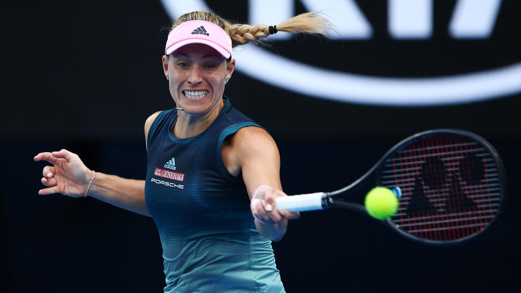 Angelique Kerber steht beim WTA-Turnier in Dubai im Achtelfinale Angelique Kerber steht beim WTA-Turnier in Dubai im Achtelfinale