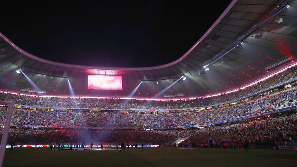 Die Allianz Arena bewirbt sich um gleich zwei CL-Finals