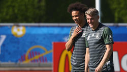 Leroy Sané und Bastian Schweinsteiger spielten gemeinsam in der Nationalmannschaft