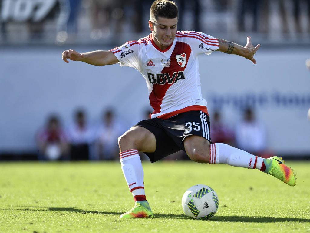 Tomas Andráde unterlage mit River Plate 0:3
