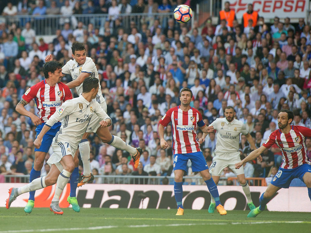 Real Madrid y Atlético de Madrid, en el último encuentro de La Liga (Foto: Getty)
