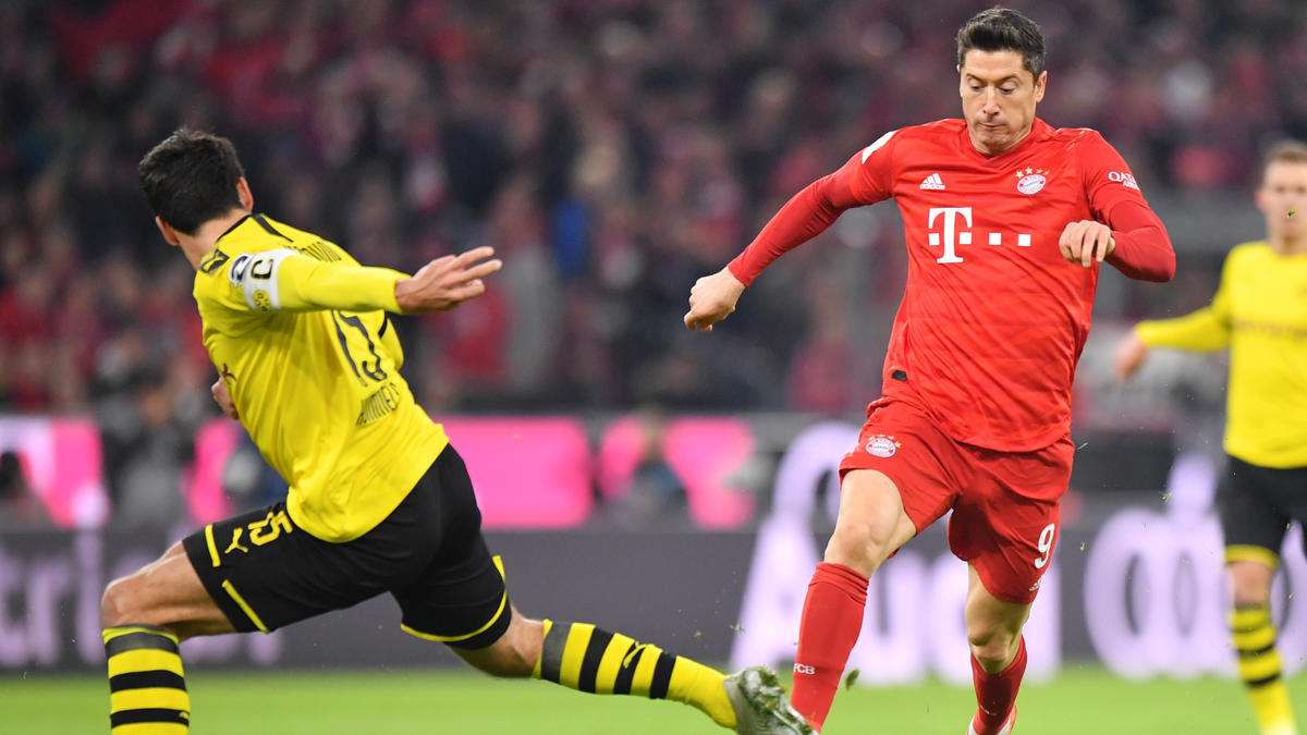 FC Bayern vs. BVB: Robert Lewandowski überbietet uralten ...