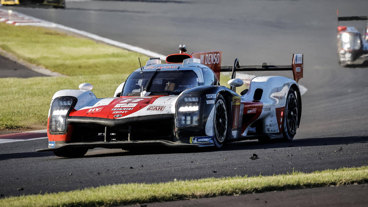 Toyota Gazoo Racing um Ex-Formel-1-Pilot Brendon Hartley kämpft um den WEC-Titel