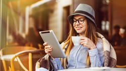 Öffentliche WLAN-Verbindungen in Cafés sind nicht sicher.