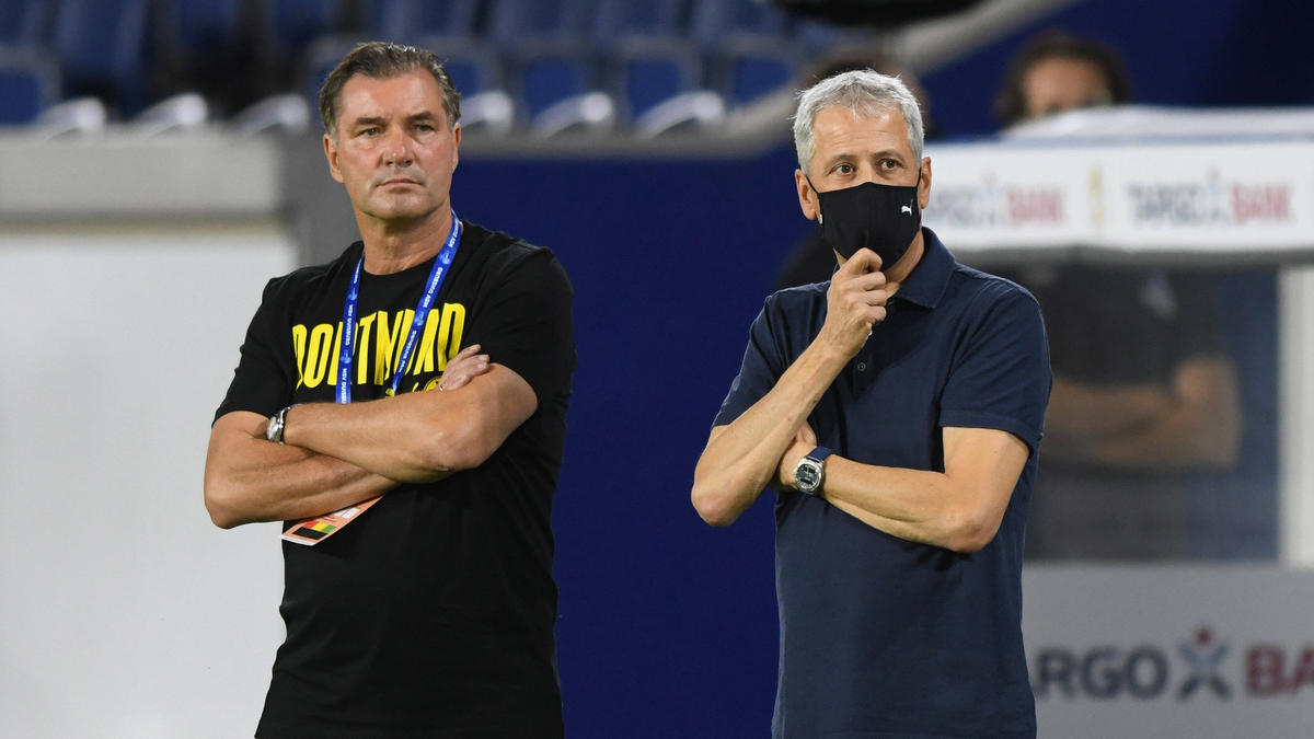 BVB-Sportdirektor Michael Zorc widerspricht Coach Lucien Favre BVB-Sportdirektor Michael Zorc widerspricht Coach Lucien Favre
